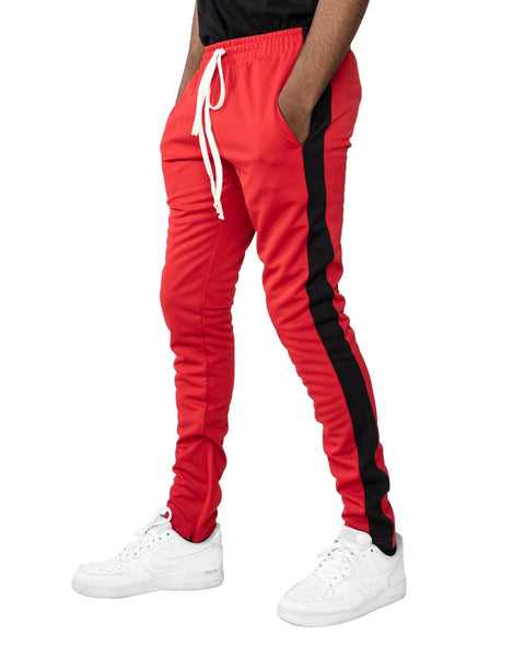 CKEL Track Pants (Red/Black)