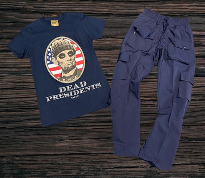 Hudson Navy Blue Windbreaker Pants U