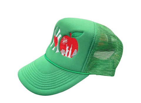 I Love NY Apple (Green) Trucker Hat