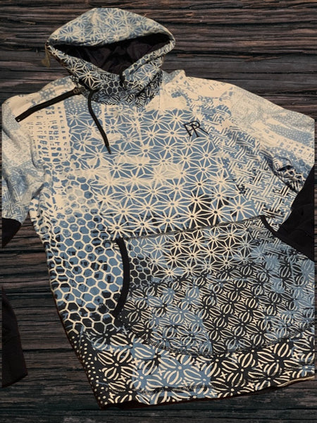 Parish Nation Indigo Long Sleeve Light Hoody