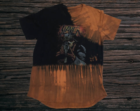 Rock Hard "Slayer" Premium Bleached Tee