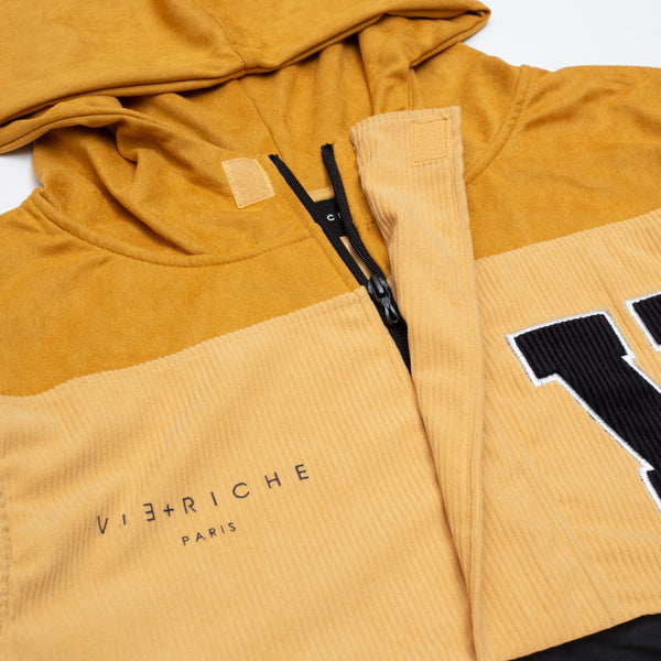 Vie Riche Wheat Varsity Pullover
