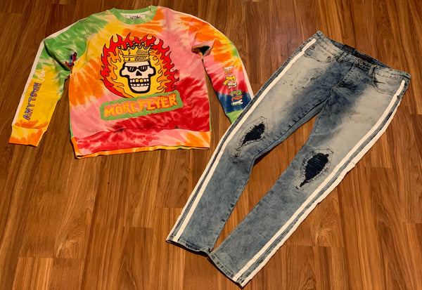 Born Fly Trendy Crewneck Sweater U