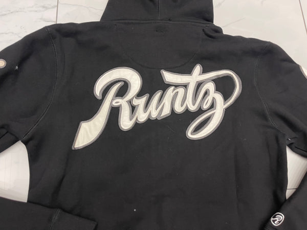 Peace, Love, Runtz Zip Down Embroidered and Patch Hoody U