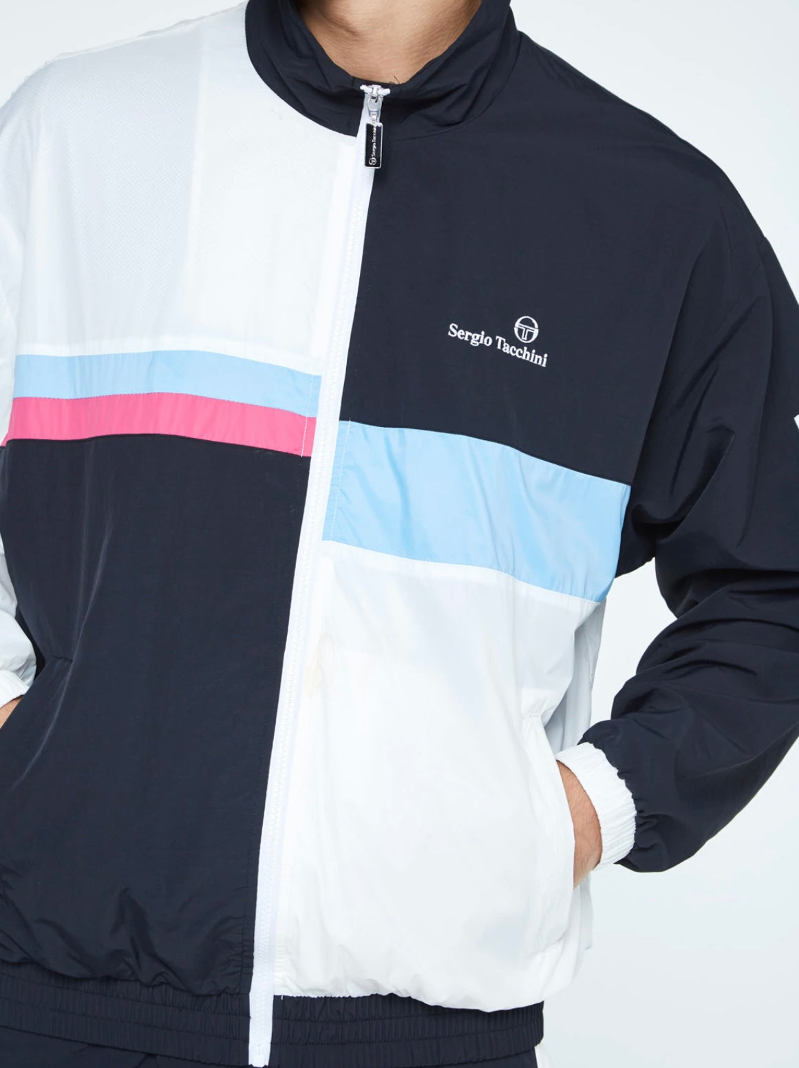 Sergio Tacchini Vernazza Colorblock Windbreaker Tracksuit U