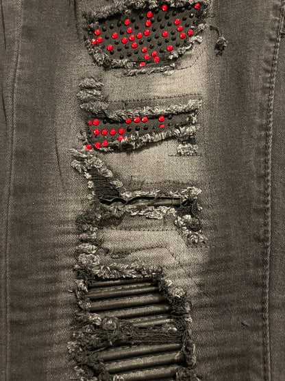 Waimea Skinny Fit Jeans w/Studs U
