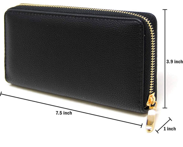 Everyday Long Wallet (Black) U