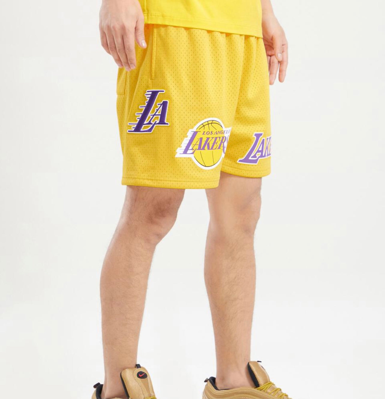 Los Angeles Lakers Mesh Shorts - Black, Fashion Nova, Mens Shorts