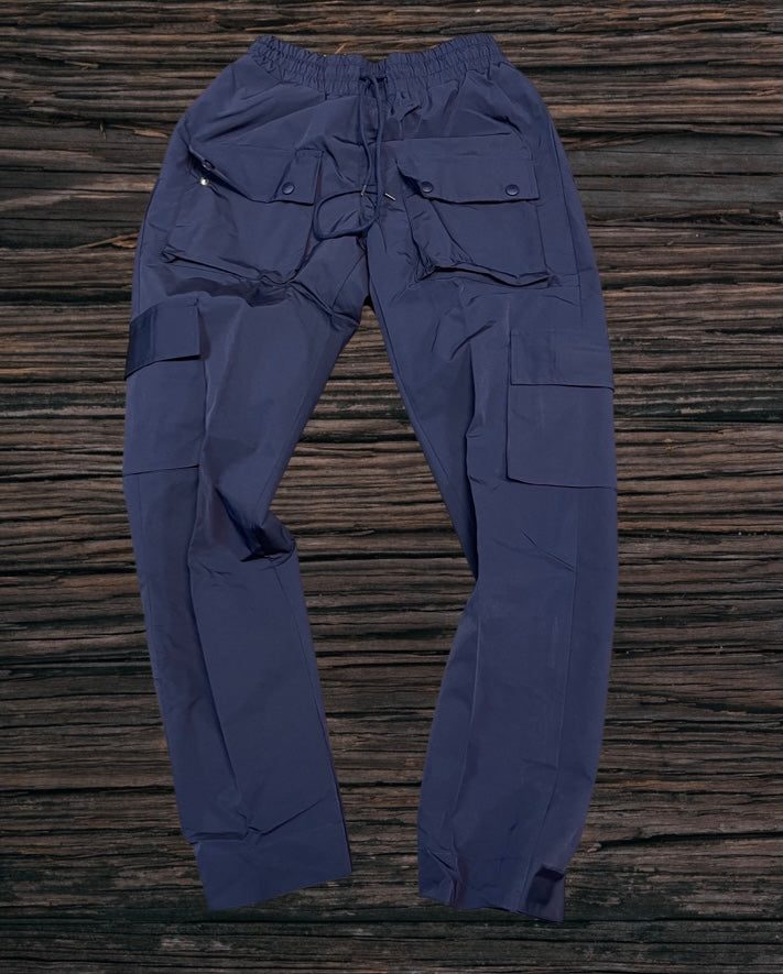Hudson Navy Blue Windbreaker Pants U