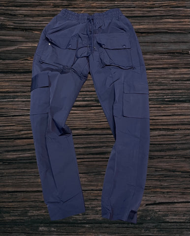 Hudson Navy Blue Windbreaker Pants