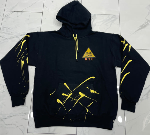 Flee Zone "Warning" Hoody --Read Description U