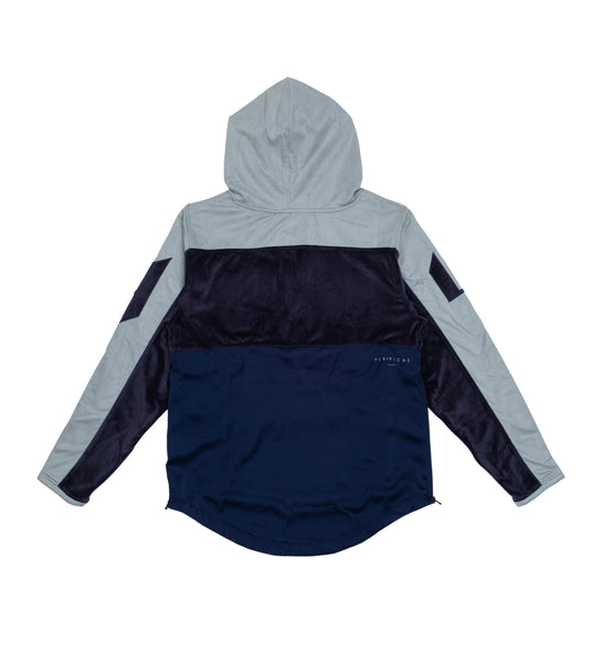 Vie Riche  Navy/Grey Varsity Pullover