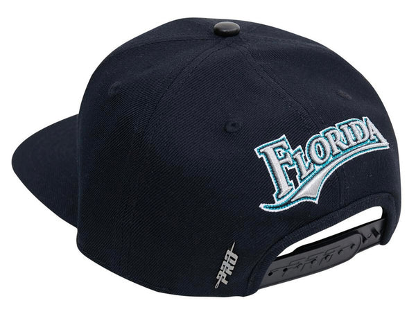 Pro Standard Florida Marlins Pink Bottom Snapback