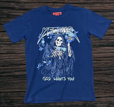 Hudson God Wants You Navy Blue T-Shirt