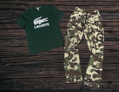 Hudson Military Camo Windbreaker Pants U