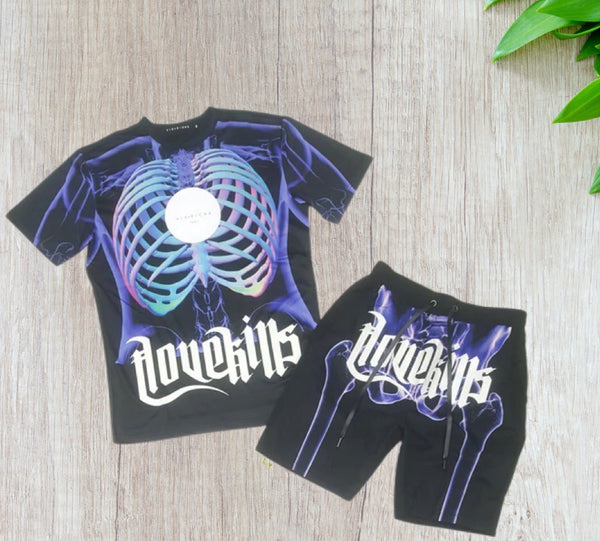 Vie Riche X-Ray Short Set (Shorts Are Reversible) U