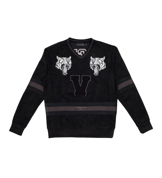 Vie Riche Tigre Varsity Crewneck