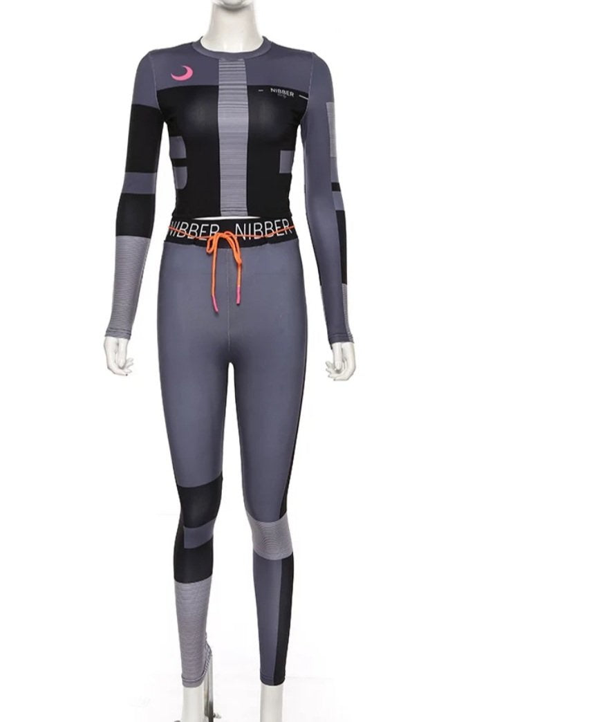 Women's Nibber Sport Set (Black/Grey)