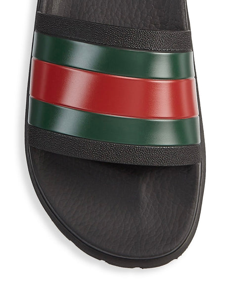 Gucci Web Slide Sandals