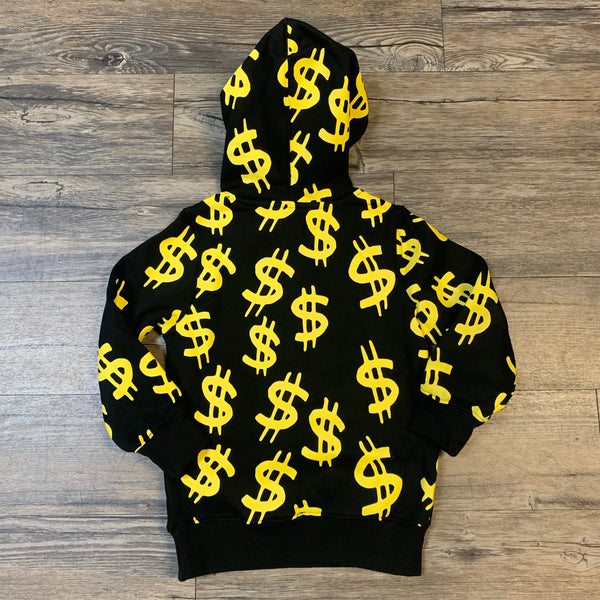Kids Dollar Signs and Money Bags Hoody