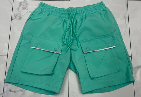 Hudson WindBreaker Nylon 6 Inch Shorts (Mint)
