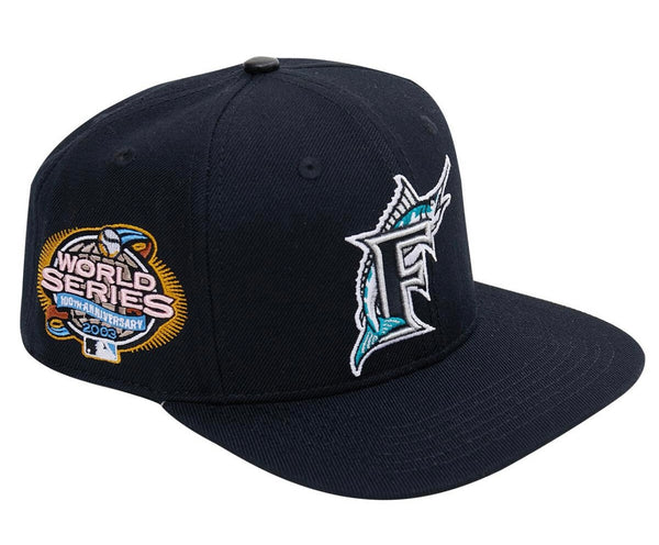 Pro Standard Florida Marlins Pink Bottom Snapback