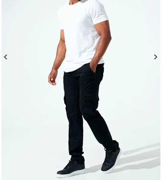 Jordan Craig Xavier Black Cargo Pants