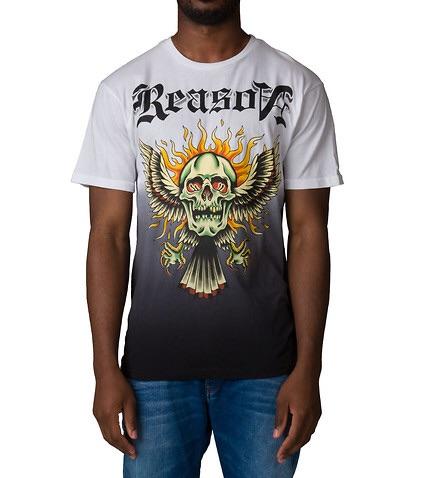 Reason Skull Fade Tee (Black)