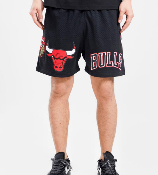 Pro Standard Chicago Bulls Black Mesh Shorts U