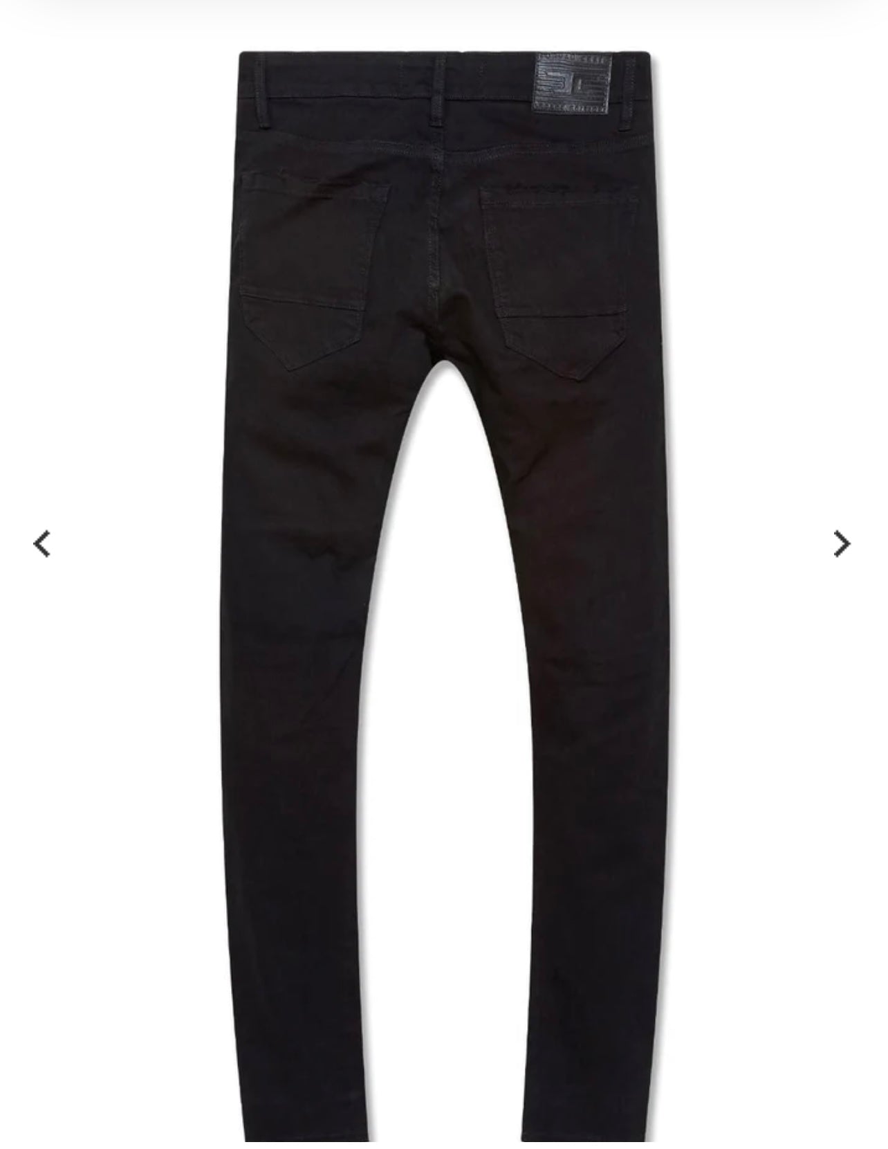 Jordan Craig Ross Fit Skinny Fit Jet Black Paradise Jeans Get Fly NYC