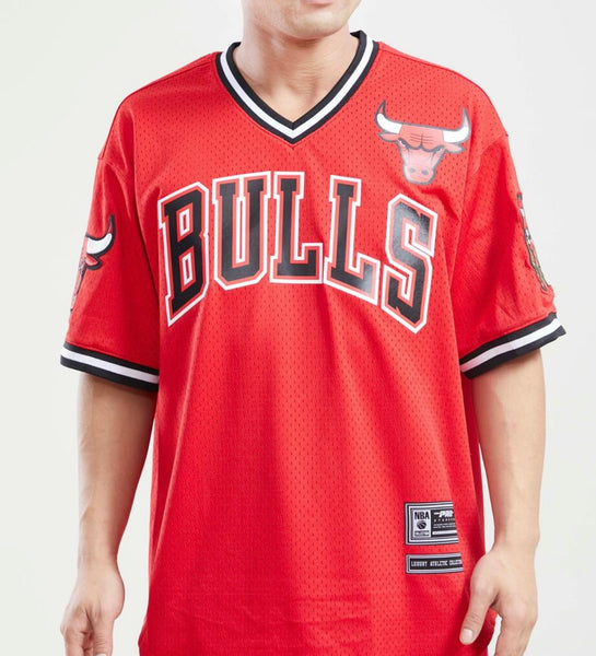 Pro Standard Chicago Bulls Red Mesh Shirt