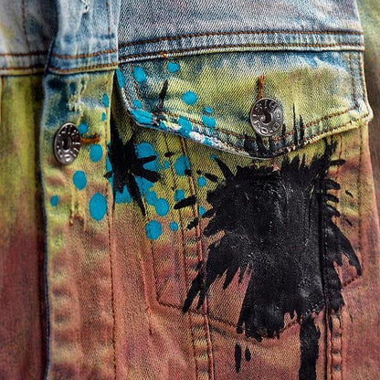 Iro Ochi Para Dice Denim Jacket U