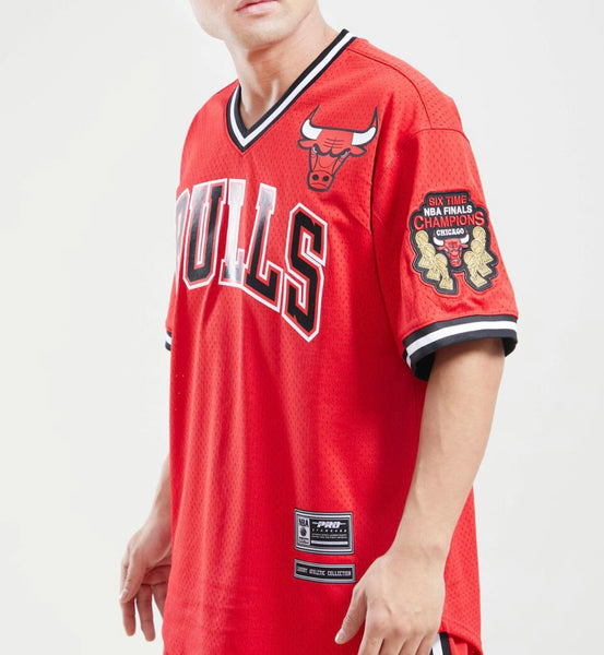 Pro Standard Chicago Bulls Red Mesh Shirt