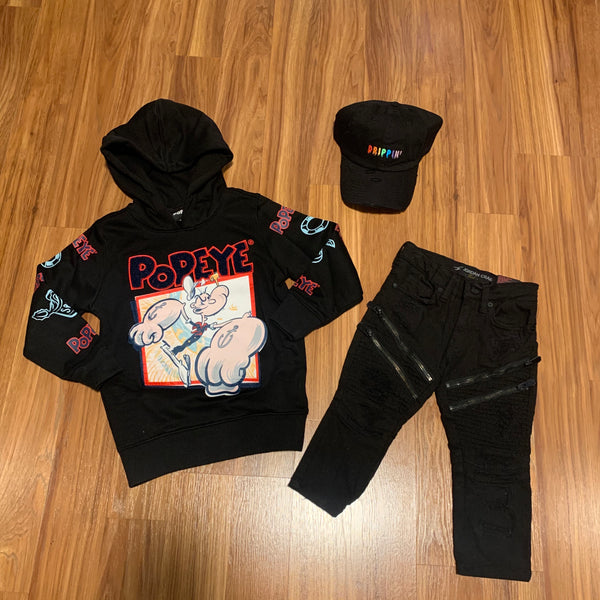Kids Out The Box Popeye  Hoody