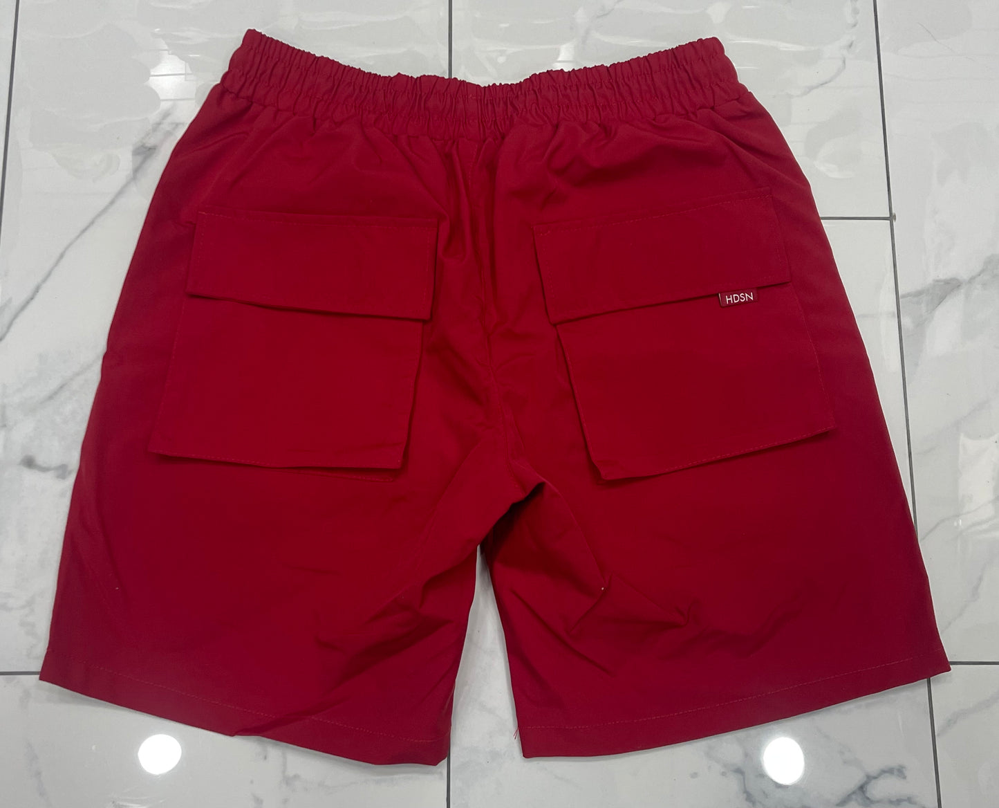 Hudson WindBreaker Nylon 6 Inch Shorts (Red) U