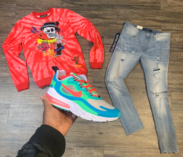 Civilized Tyed Bones Crewneck U