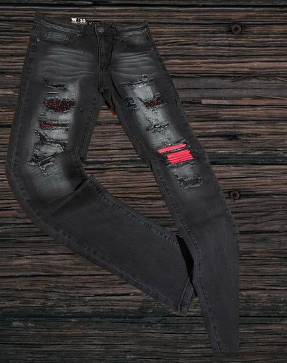 Waimea Skinny Fit Jeans w/Studs U