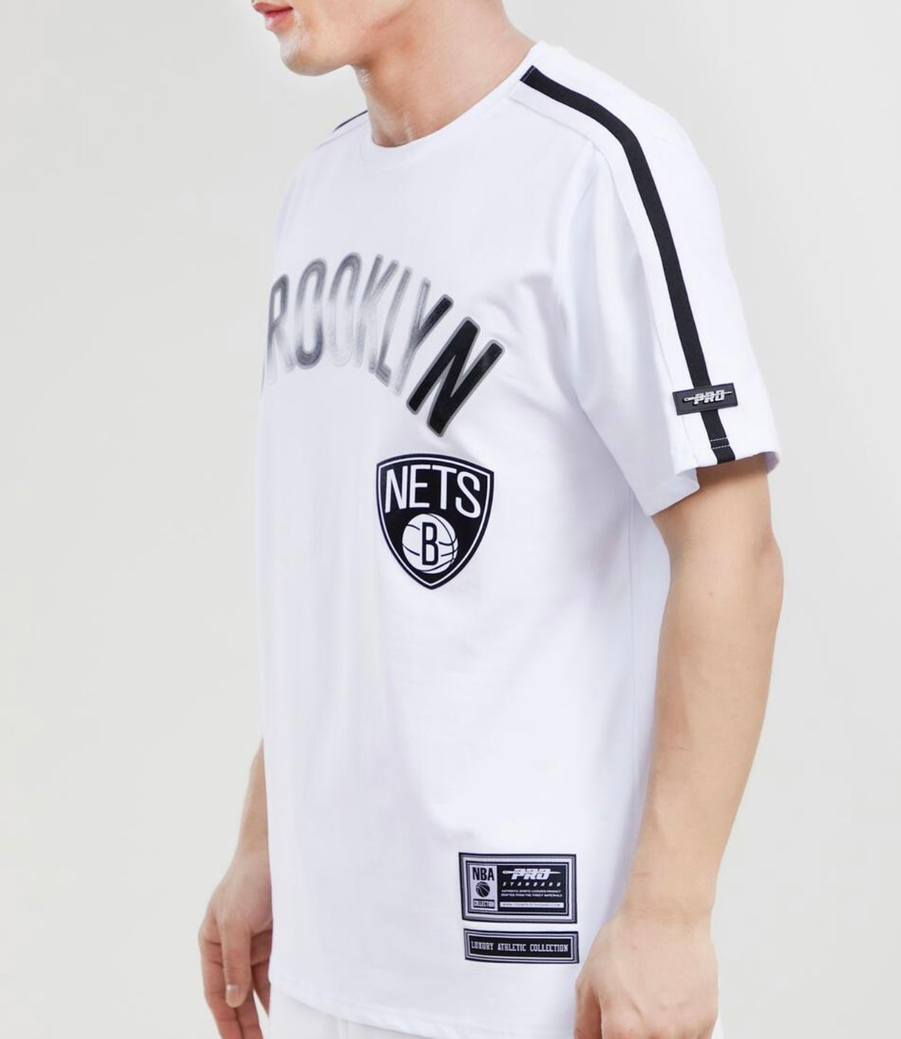 Brooklyn Nets Logo Pro Team Taping Shirt U