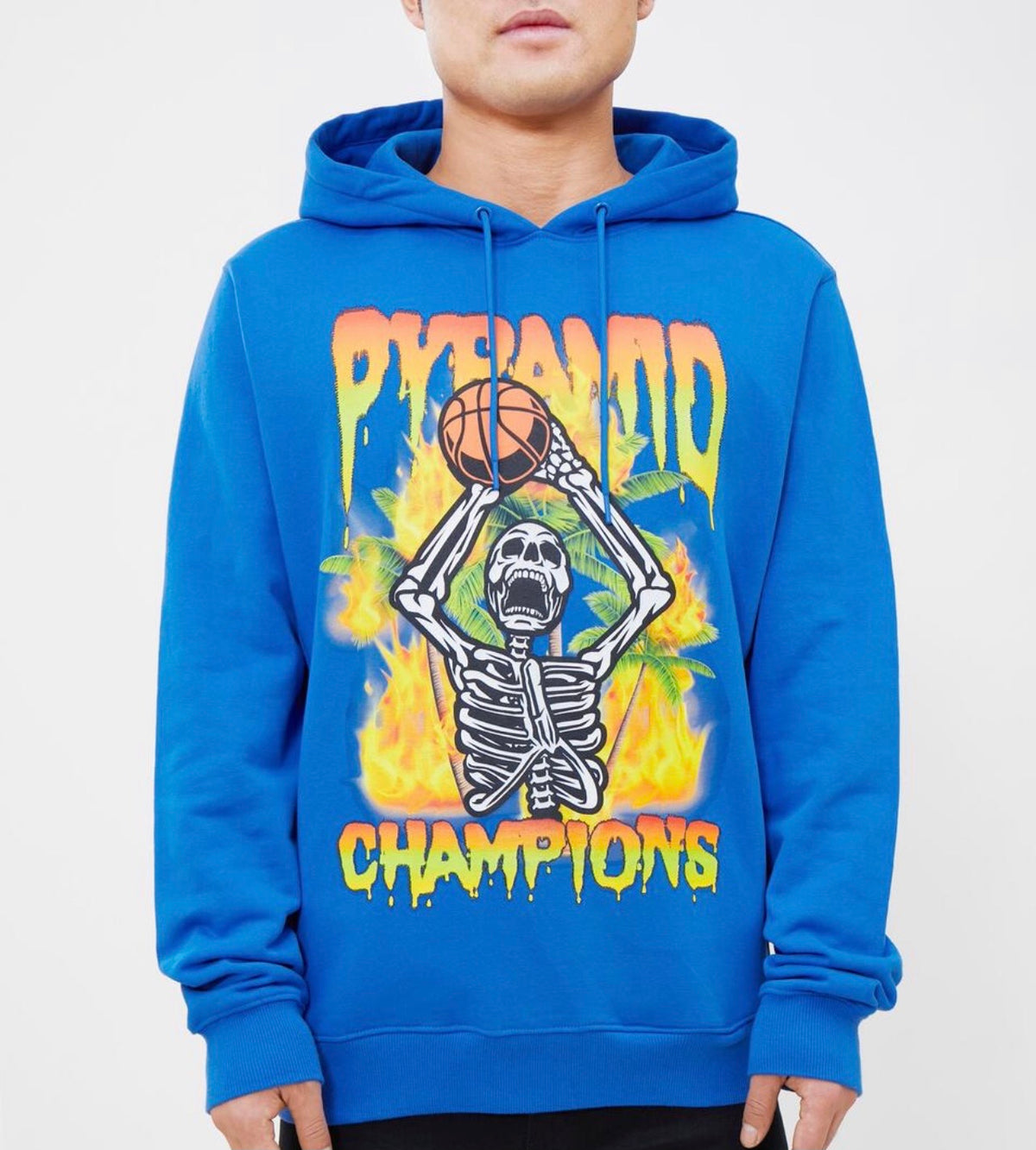 Black Pyramid “Champions” Hoodie — Blue