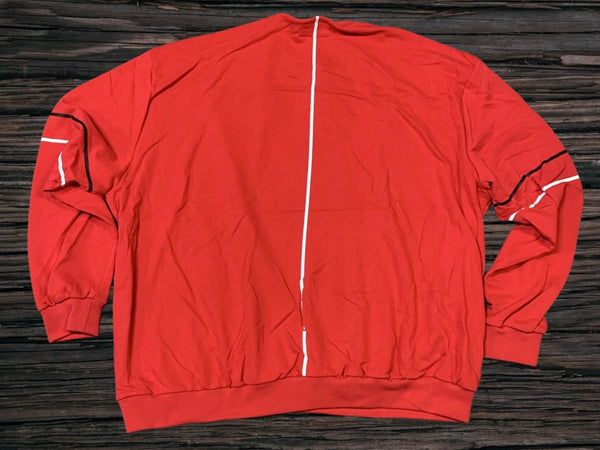 BKYS Ski Mask Crew Red Crewneck