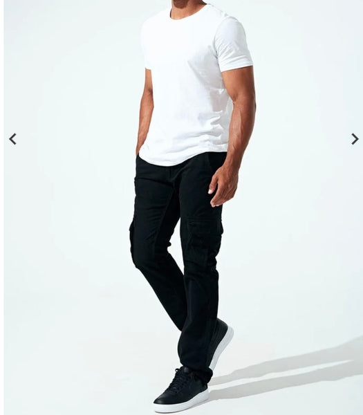 Jordan Craig Xavier Black Cargo Pants