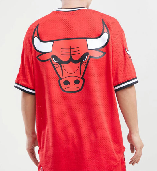 Pro Standard Chicago Bulls Red Mesh Shirt