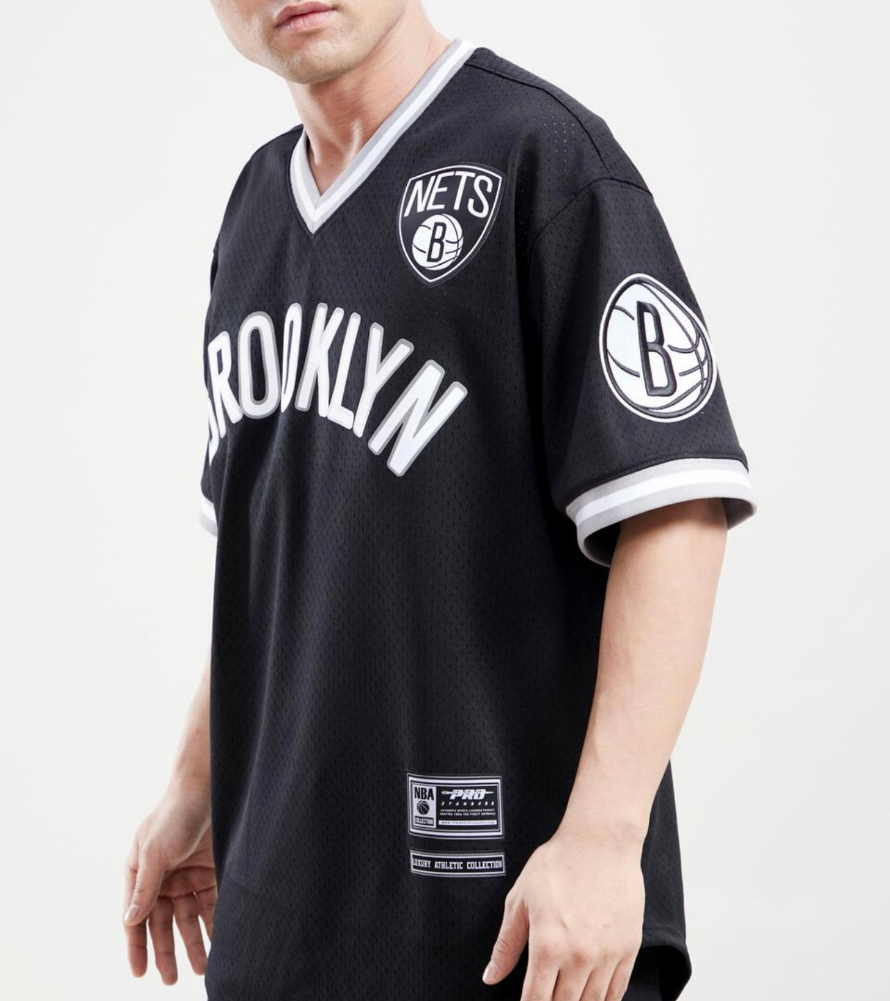 Pro Standard Mens NBA Brooklyn Nets Jersey BBN153910-BLK Black