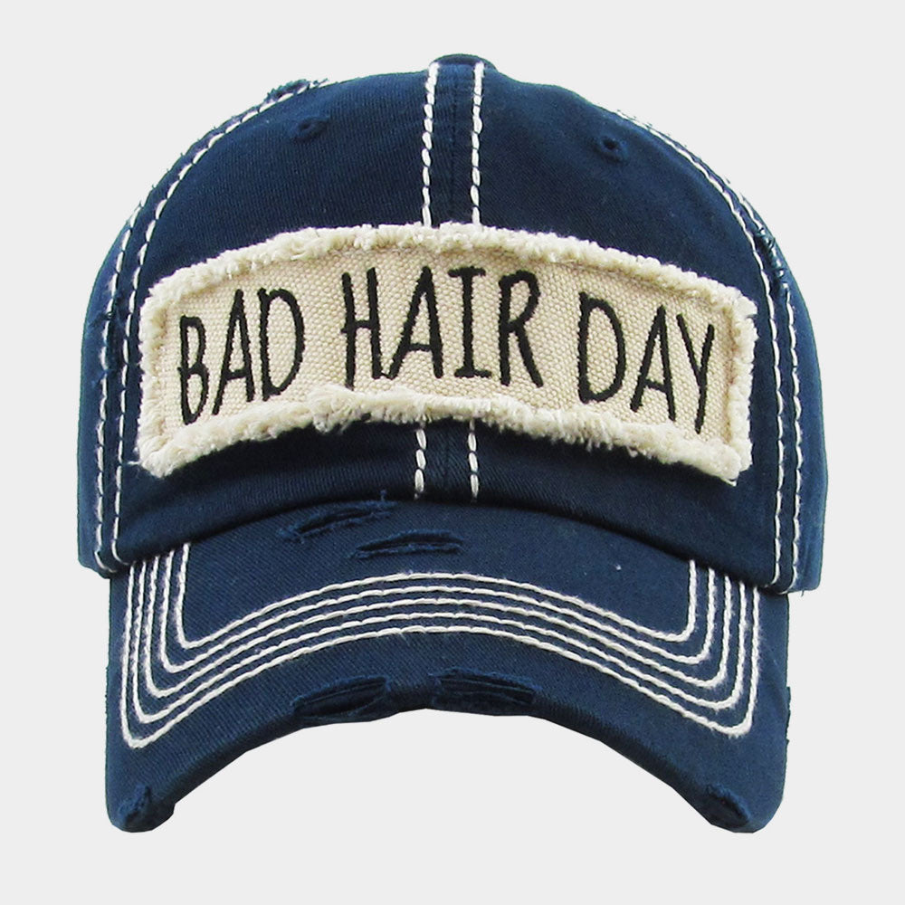 Bad Hair Day Vintage Baseball Cap U