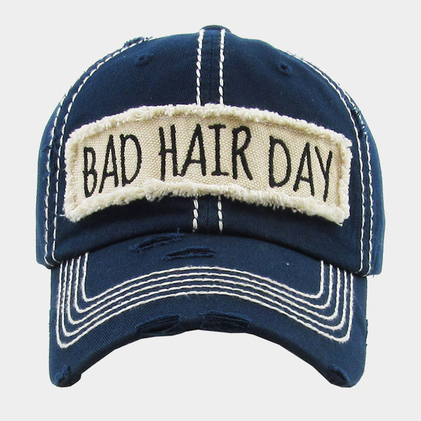 Bad Hair Day Vintage Baseball Cap U