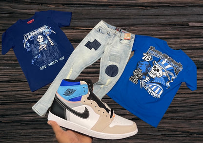 Ckel Light Blue Denim Jeans