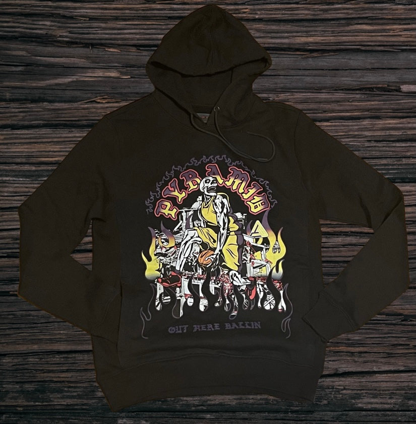 Black Pyramid “Out Here Ballin” Hoody U