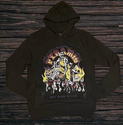 Black Pyramid “Out Here Ballin” Hoody U